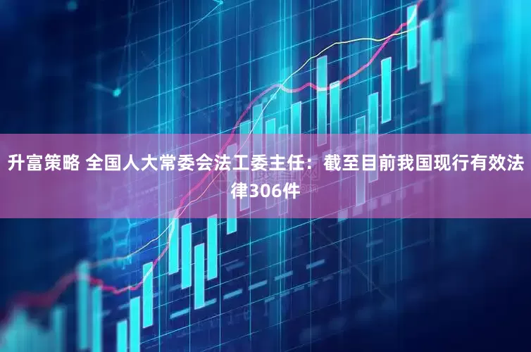 升富策略 全国人大常委会法工委主任：截至目前我国现行有效法律306件